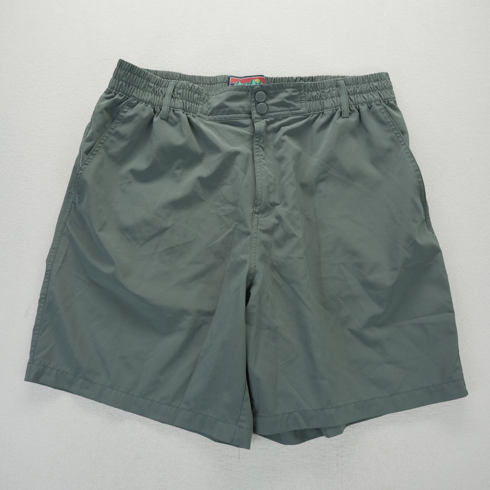 Burlebo Mens Everyday Performance Shorts Gray Large 7 Inch Inseam